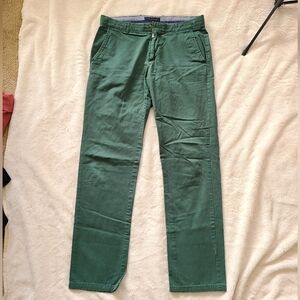 Tommy Hilfiger- Green Cotton Pants
